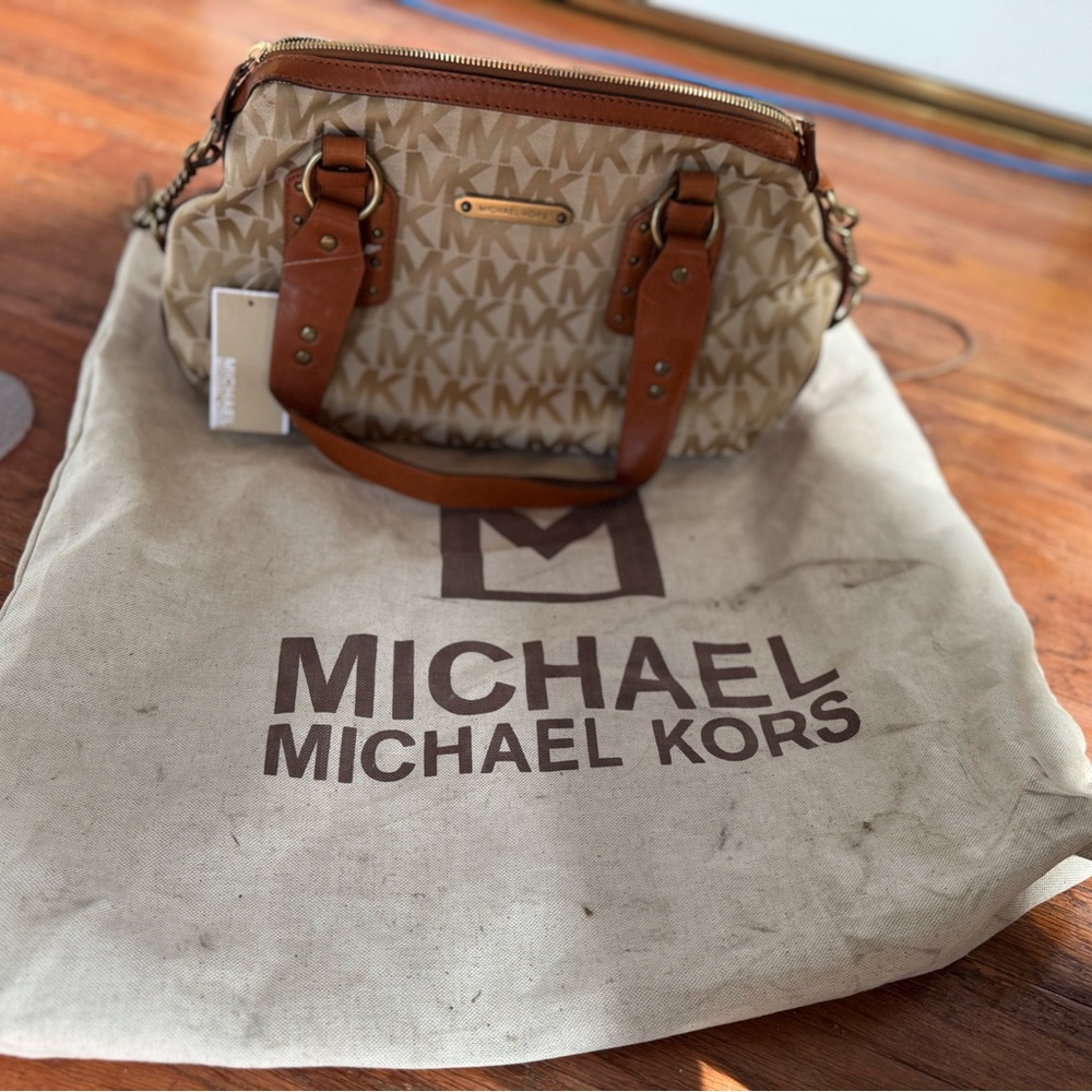 Michael Kors Big Valley Satchel NWT